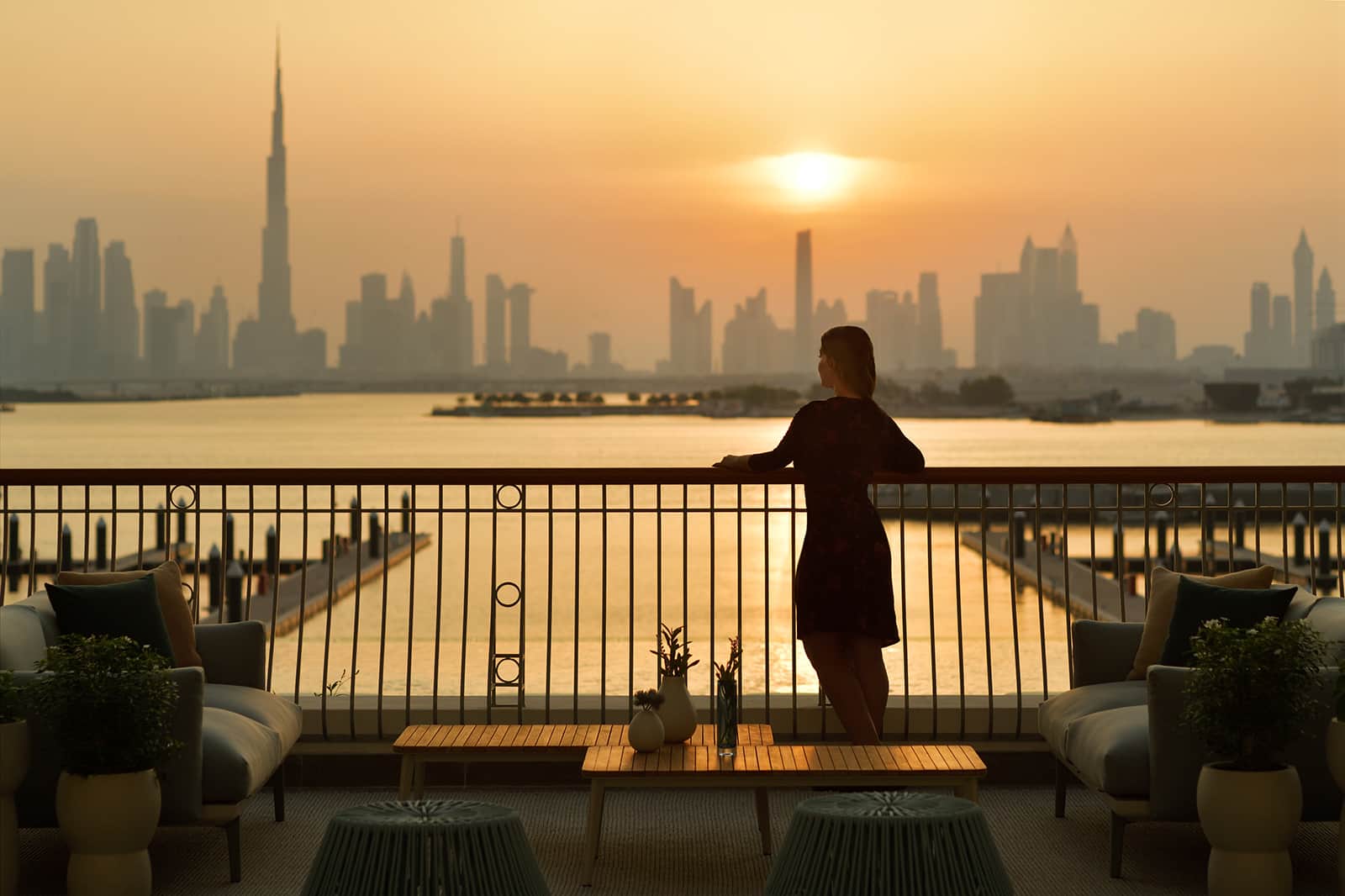 Dubai Creek Harbour skyline
