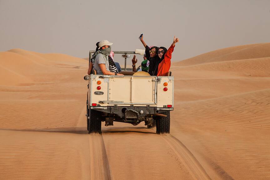 Safari nel deserto 