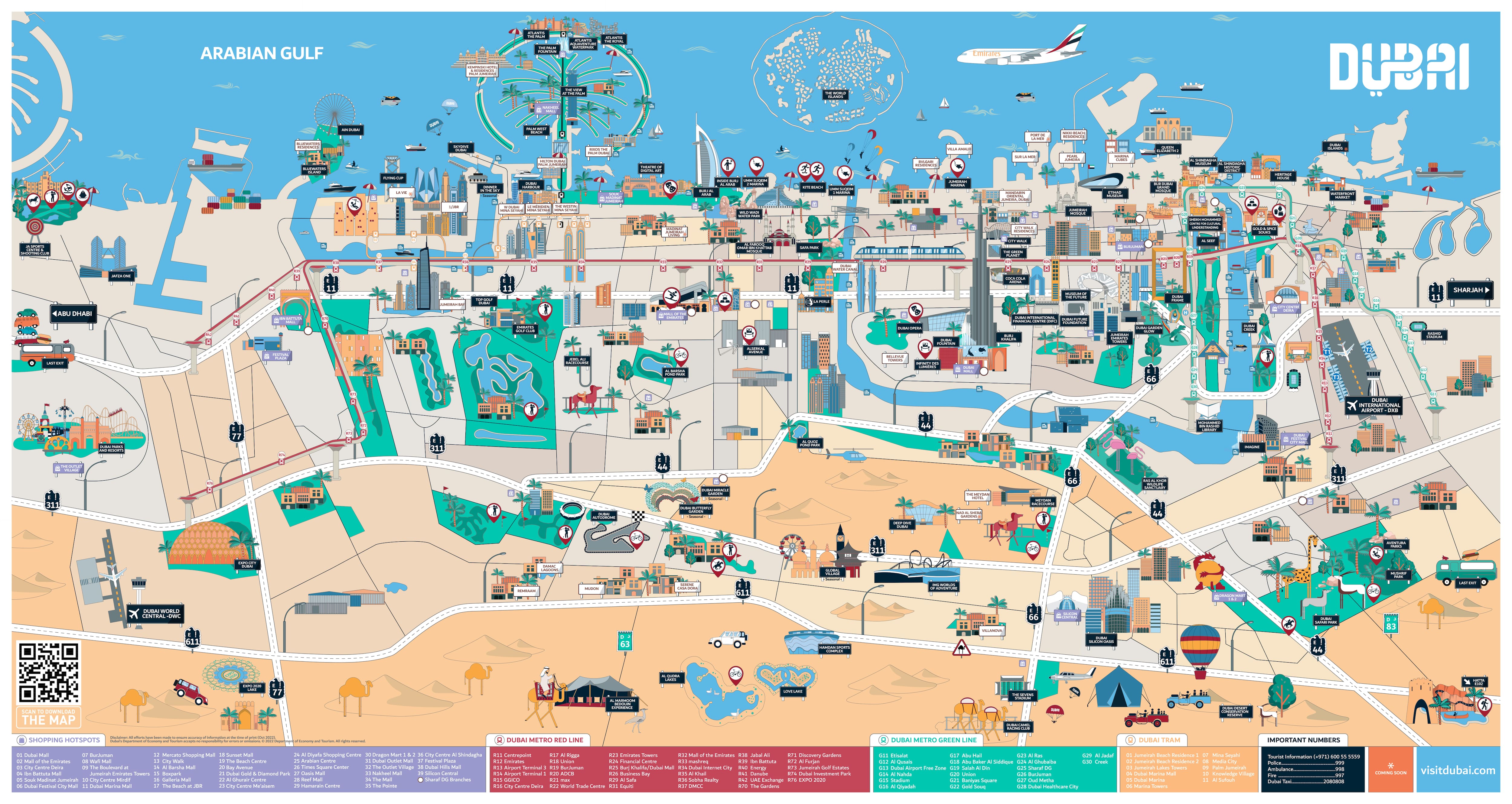 迪拜城市3d模型 数字城市 地形 鸟瞰 城市简模 城市 VR场景-cg模型免费下载-CG99
